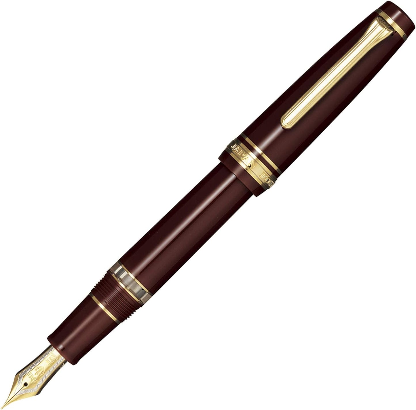 Sailor Fountain Pen Professional Gear Realo Maroon Fine Nib 11-3926-232