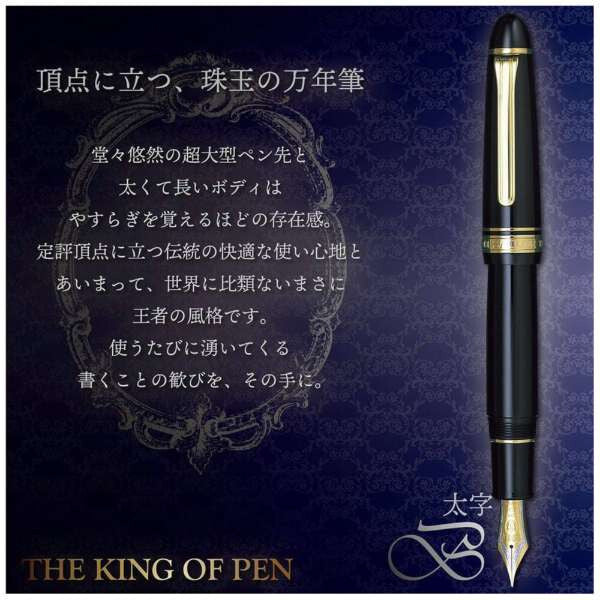 Sailor King Profit ST Fountain Pen Black Broad 11-6001-620
