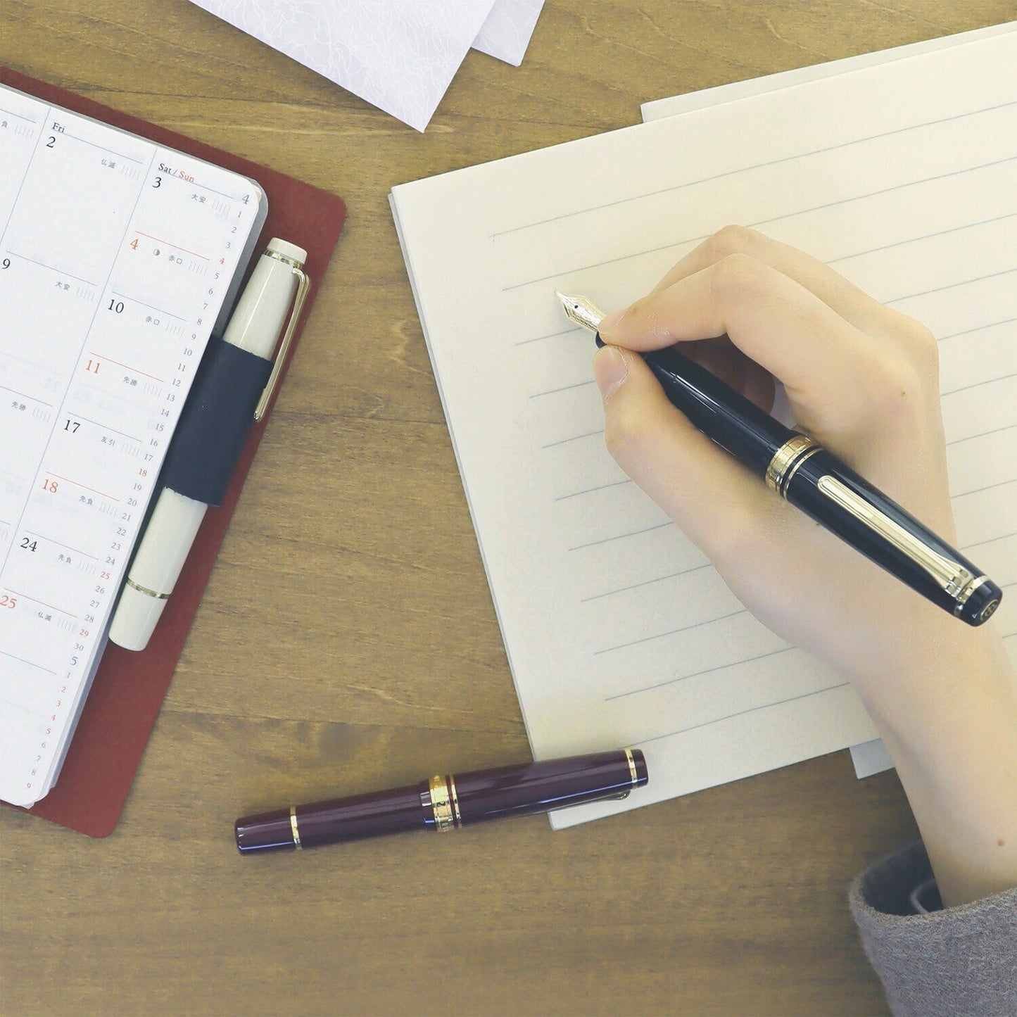 Sailor PROFESSIONALGEAR Slim Mini Gold Fountain Pen Broad Nib 11-1303-620